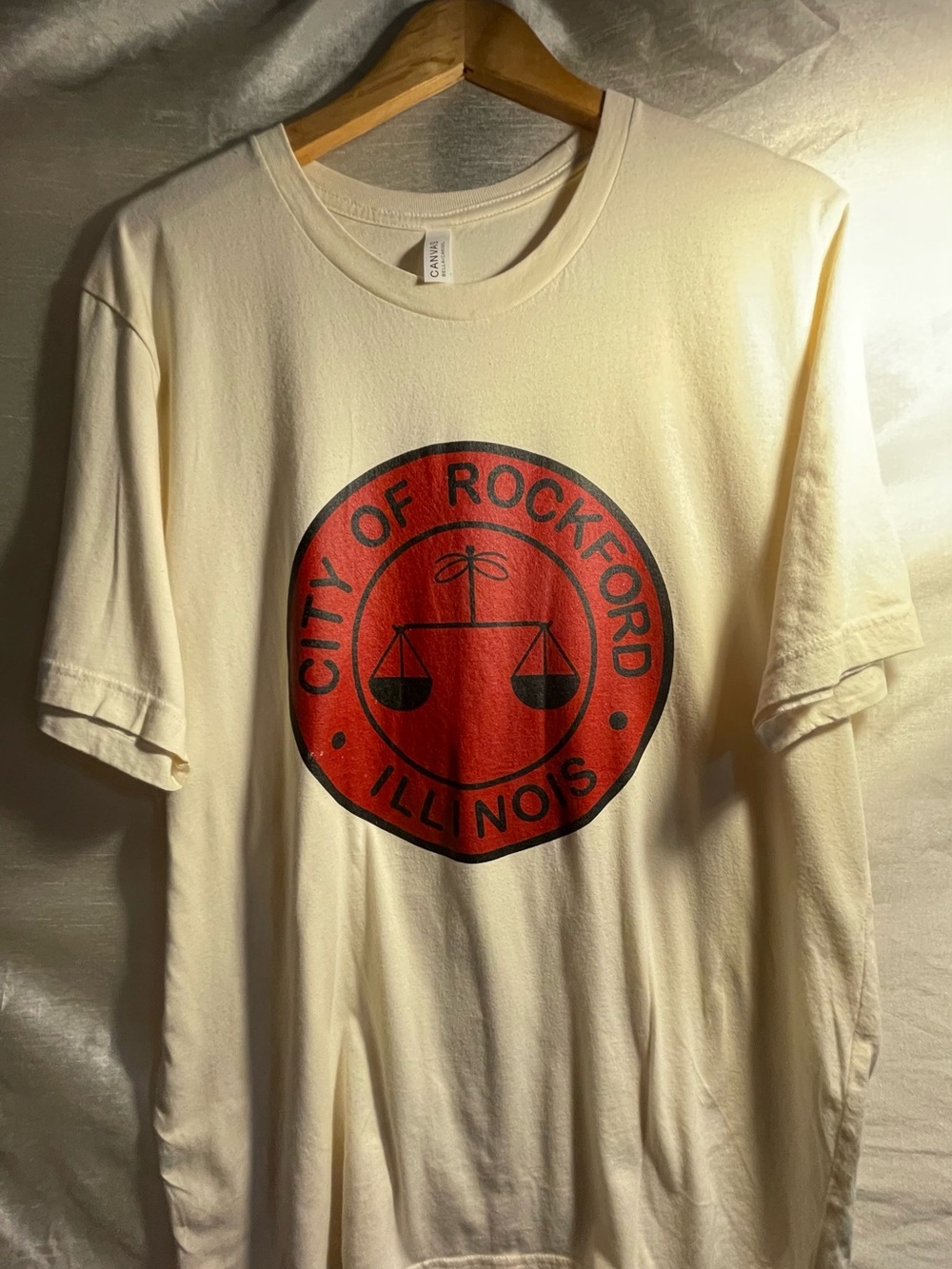 Bella Canvas Cream/Tan Crewneck T-Shirt